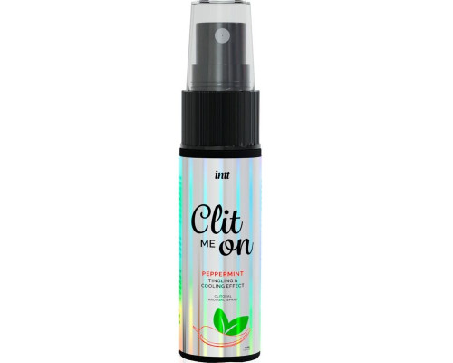 Розпродаж! Збуджувальний спрей для клітора Intt Clit Me On Peppermint Cooling 12мл (термін 01.2026)