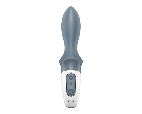 Анальний надувний вібратор Satisfyer Air Pump Booty 1, гнучкий стовбур