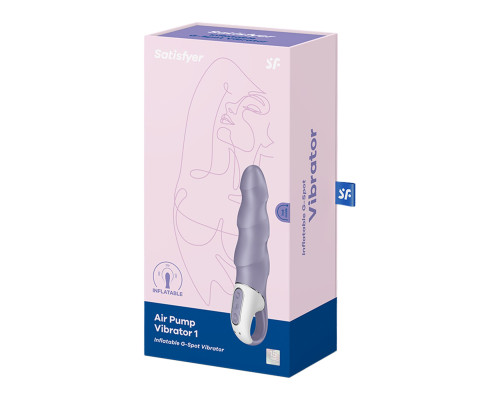 Вібратор надувний Satisfyer Air Pump Vibrator 1