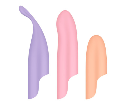 Набір 4-в-1 Satisfyer Playful Four, вібратор та 4 насадки, 12 режимів