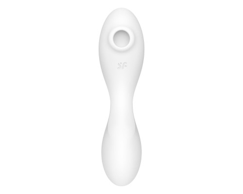 Вакуумный смарт-стимулятор с вибрацией Satisfyer Curvy Trinity 5 (White) (мятая упаковка!!!)