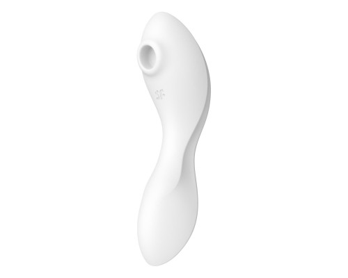 Вакуумный смарт-стимулятор с вибрацией Satisfyer Curvy Trinity 5 (White) (мятая упаковка!!!)