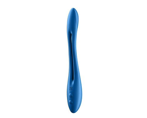 Универсальный гибкий вибратор для пар Satisfyer Elastic Game Dark Blue (мятая упаковка!!!)