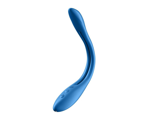 Универсальный гибкий вибратор для пар Satisfyer Elastic Game Dark Blue (мятая упаковка!!!)