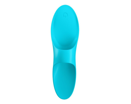 Вібратор на палець Satisfyer Teaser Light Blue (м'ята упаковка!!!)