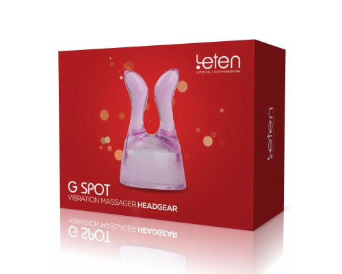 Насадка для вібромасажера Leten G SPOT HEADGEAR - 2 (40 x 60 мм)