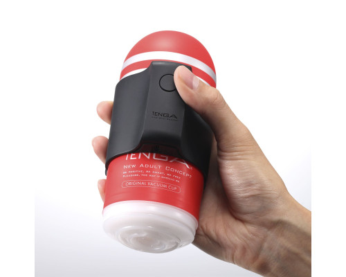 Вібронасадка Tenga CUP VIBRATOR, 7 режимів, 2 мастурбатори в комплекті