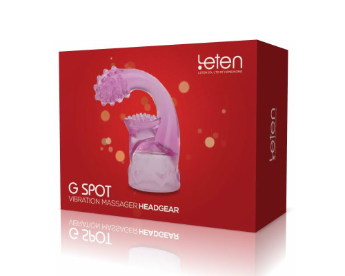 Насадка для вібромасажера Leten G SPOT HEADGEAR - 3 (40 x 82 мм)