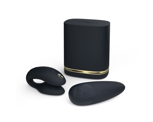 Преміальний подарунковий набір Golden Moments: Womanizer Premium та We-Vibe Chorus Black