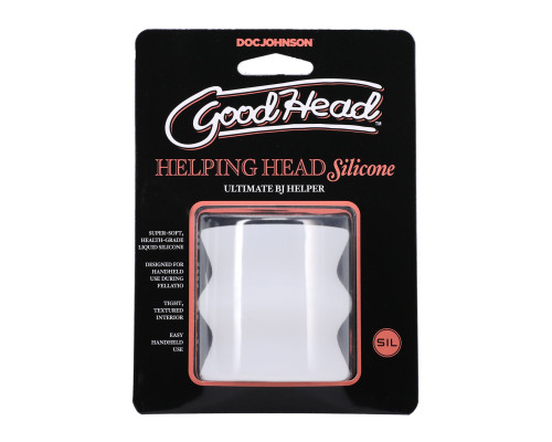Мастурбатор Doc Johnson GoodHead - Helping Head Silicone