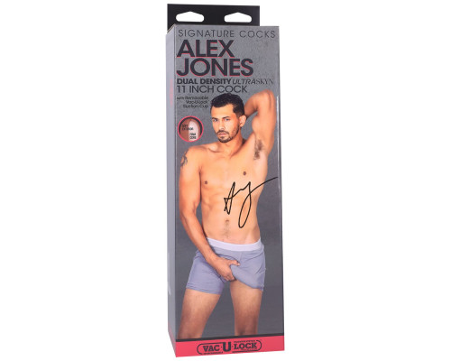 Фалоімітатор Doc Johnson Signature Cocks Alex Jones 11 inch UltraSkyn