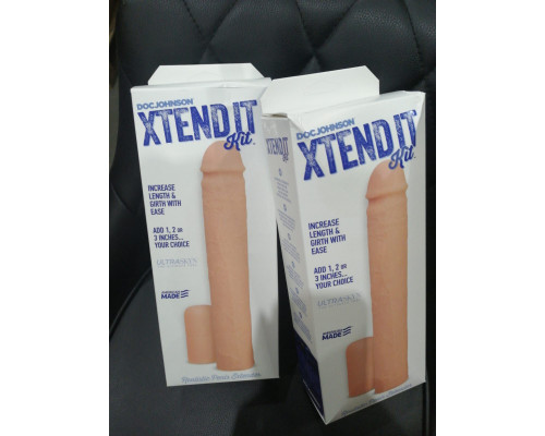 Насадка на член Doc Johnson Xtend It Kit White (м'ята упаковка!!!)