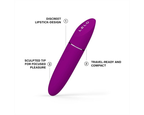 Шикарна віброкуля LELO Mia 3 Deep Rose