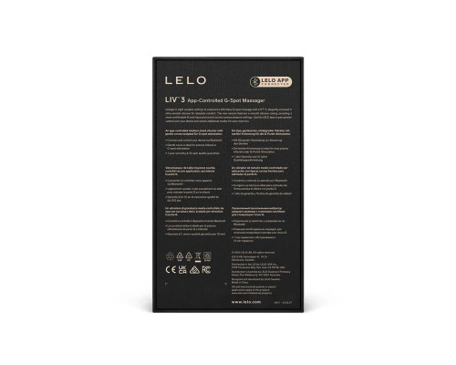 Вібратор LELO Liv 3 Deep Rose