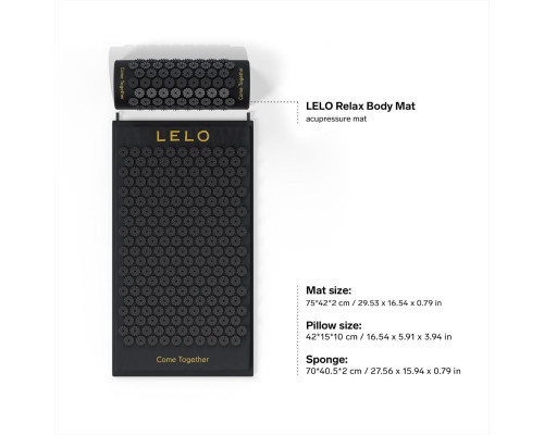 Масажний коврик для тіла LELO Relax Body Mat