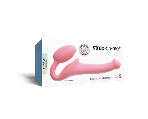 Безремінний страпон Strap-On-Me Rose S, повністю регульований, діаметр 2,7 см