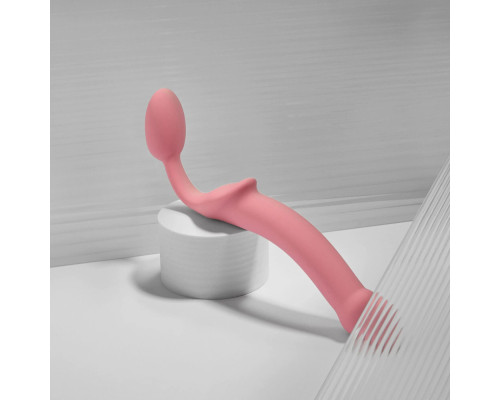 Безремінний страпон Strap-On-Me Rose L, повністю регульований, діаметр 3,7 см