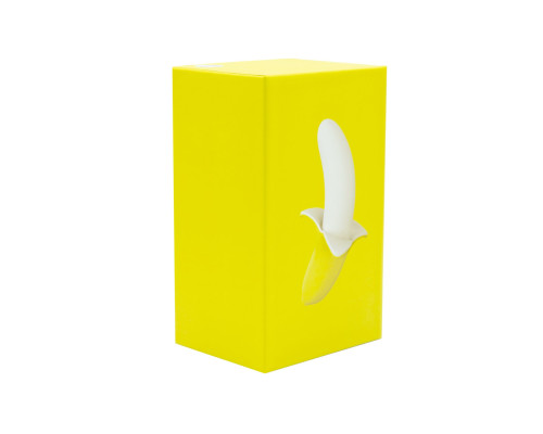 Вібратор-банан Banana Bliss Mini Silicone Vibrator, вагінально-кліторальна стимуляція, 10 режимів