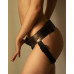 Трусы для страпона Strap-On-Me Leatherette Harness CURIOUS (м'ята упаковка!!!)