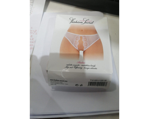 Трусики Fashion Secret Ambre White (м'ята упаковка!!!)