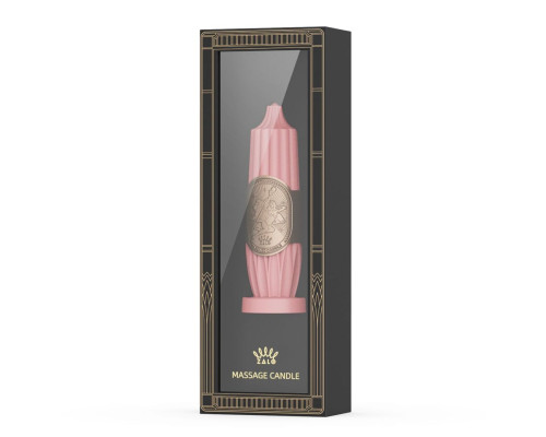 Розпродаж!!! Розкішна масажна свічка Zalo Massage Candle Pink (термін 14.04.2026)