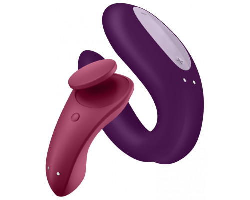 Набір Satisfyer Partner Box 1 (вібратор для пар Double Joy + вібратор у трусики Sexy Secret) (м'ята упаковка!!!)