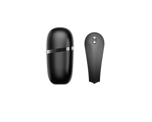 Ерекційне смарт-віброкільце Zalo Apis Obsidian Black, до 4 годин роботи, зарядний кейс
