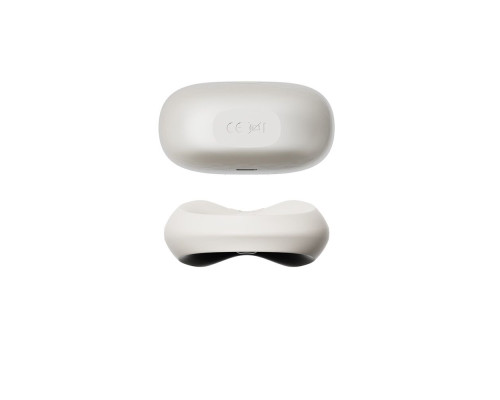 Ерекційне смарт-віброкільце Zalo Apis Ivory White, до 4 годин роботи, зарядний кейс