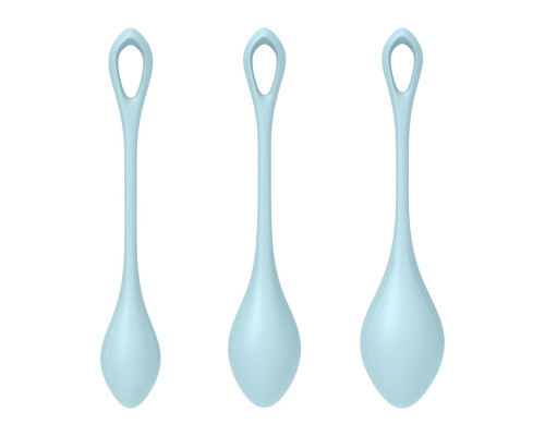 Набір йоні намистин Satisfyer Yoni Power 2 Light Blue (пошкоджене паковання!!!)