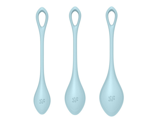 Набір йоні намистин Satisfyer Yoni Power 2 Light Blue (пошкоджене паковання!!!)