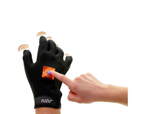 Віброрукавичка (права) FUZU Gloves Vibrating Massage Right Hand, 11 режимів
