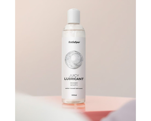 Анальна змазка на водній основі Satisfyer Juicy Lubricant Boogy Booty water based 300 мл