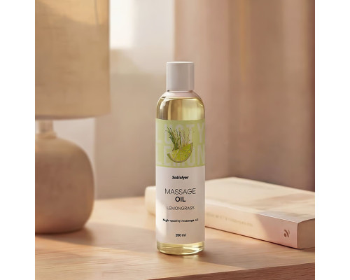 Масажна олія Satisfyer Massage Oil Lemongrass 250 мл