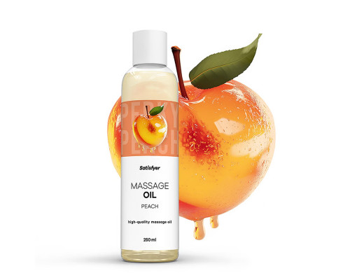 Масажна олія Satisfyer Massage Oil Peach 250 мл