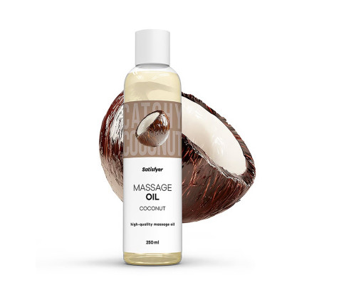 Масажна олія Satisfyer Massage Oil Coconut 250 мл