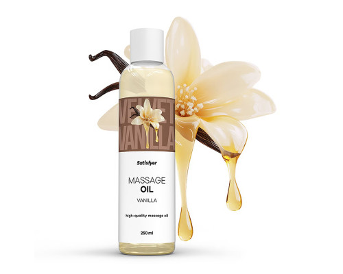 Масажна олія Satisfyer Massage Oil Vanilla 250 мл