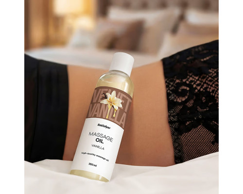 Масажна олія Satisfyer Massage Oil Vanilla 250 мл