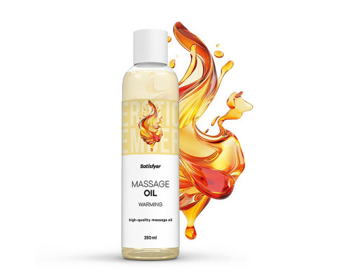 Масажна олія Satisfyer Massage Oil Warming 250 мл