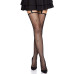 Панчохи Leg Avenue Daisy Dot Fishnet Stockings One Size Black
