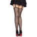 Панчохи Leg Avenue Daisy Dot Fishnet Stockings One Size Black