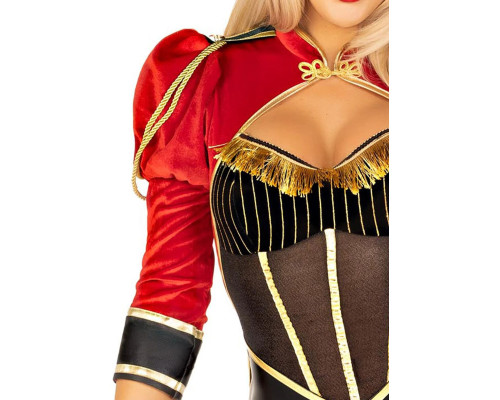 Костюм циркачки Leg Avenue Circus Ringmaster Diva Catsuit M