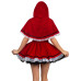 Костюм Червоної Шапочки Leg Avenue Flirty Miss Red Top and Skirt S