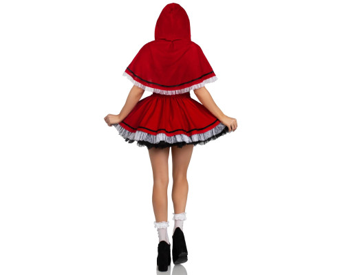 Костюм Червоної Шапочки Leg Avenue Flirty Miss Red Top and Skirt XS