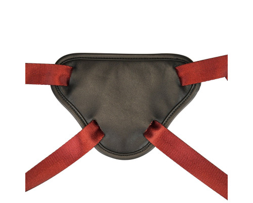 Трусики для страпона Liebe Seele Wine Red Strap-on Harness