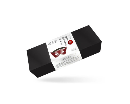 Шкіряна маска на очі Liebe Seele Wine Red Eye Mask