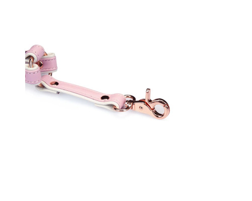 Хрестовина Liebe Seele White & Pink Leather Hogtie