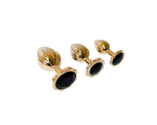 Набір анальних пробок LOCKINK YEAHWOW Nympho Butt Plug Set