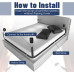 БДСМ-набір LOCKINK YEAHWOW Bed Restraint set