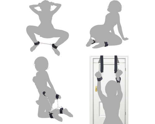БДСМ-набір LOCKINK YEAHWOW Door Swing & Leg Spreader Bondage set