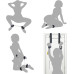 БДСМ-набір LOCKINK YEAHWOW Door Swing & Leg Spreader Bondage set
